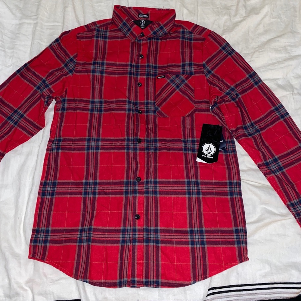 Brand New Volcom Men’s Flannel